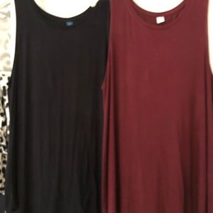 Old Navy Luxe High-Neck Swing Tank Top
